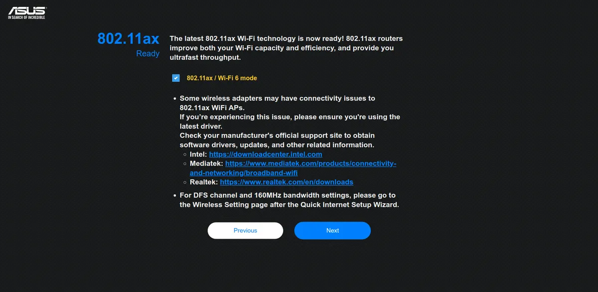 Router ASUS RT-AX86U - WiFi 6