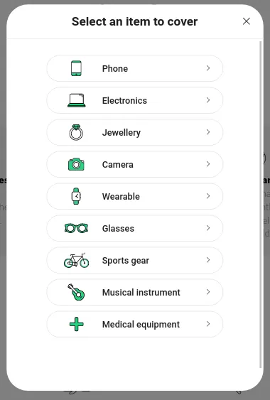 Naked Insurance - Device Categories