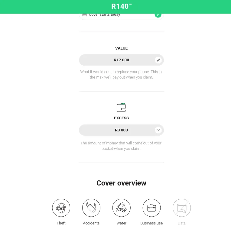 Naked Insurance - iPhone 12 Quote