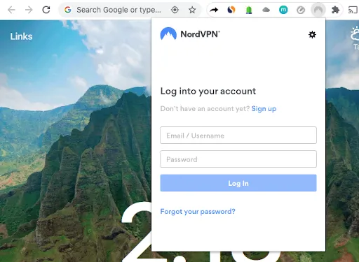 NordVPN Install