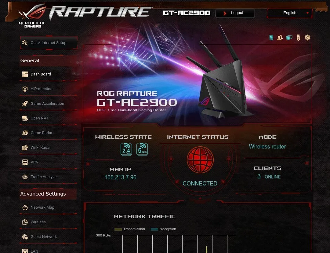 ASUS ROG Router - Software