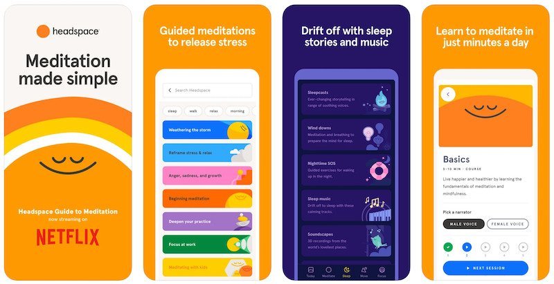 Meditation App - Headspace