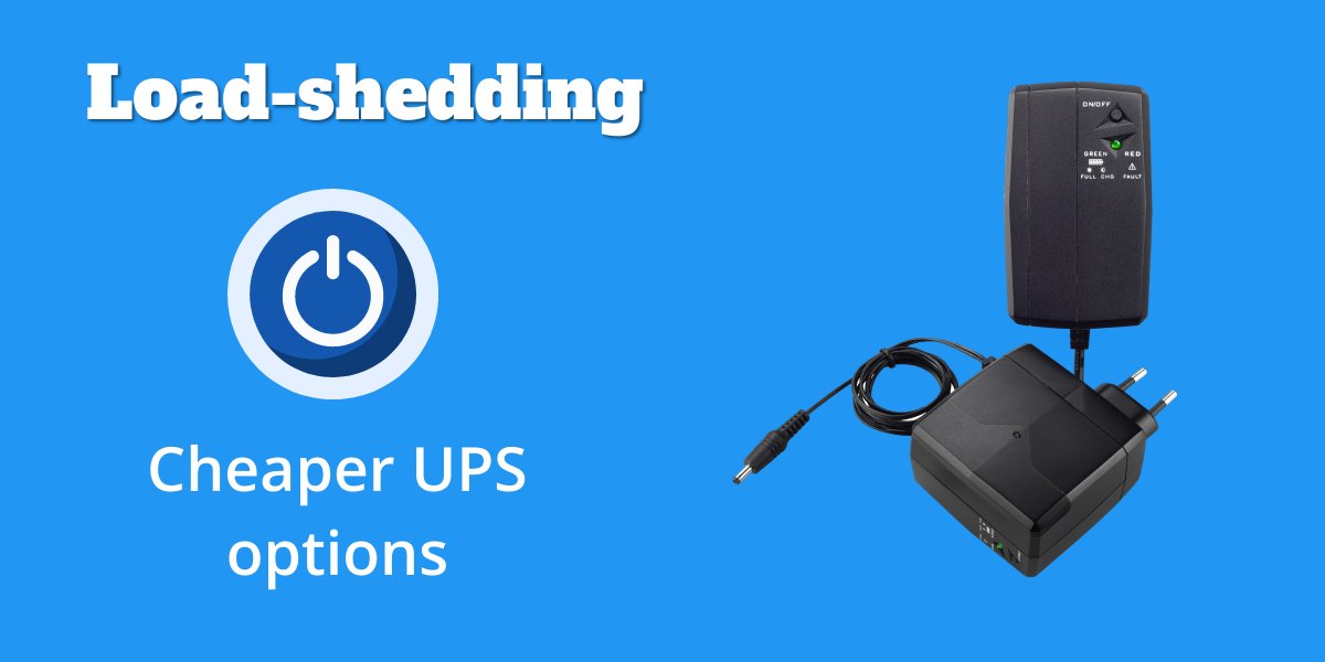 Stay Online - Even During Load Shedding\r\n