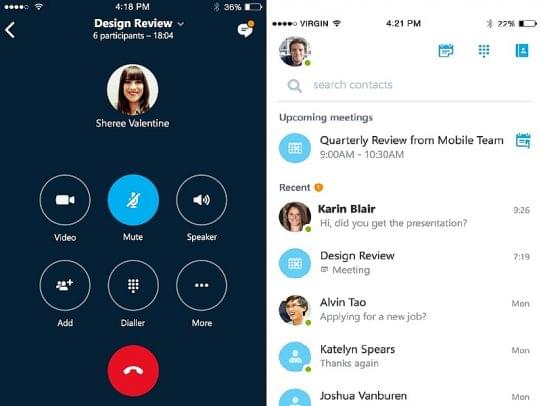 skype connect app - voip